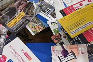 Direct mail and door drop communications are likely to be kept for several days, giving plenty of time for consumers to interact with them.